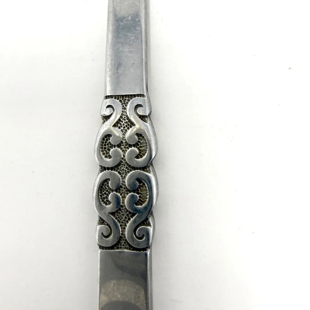 International Stainless Deluxe Danish Scroll Tablespoons Set of 3 Spoons 7.25 in
